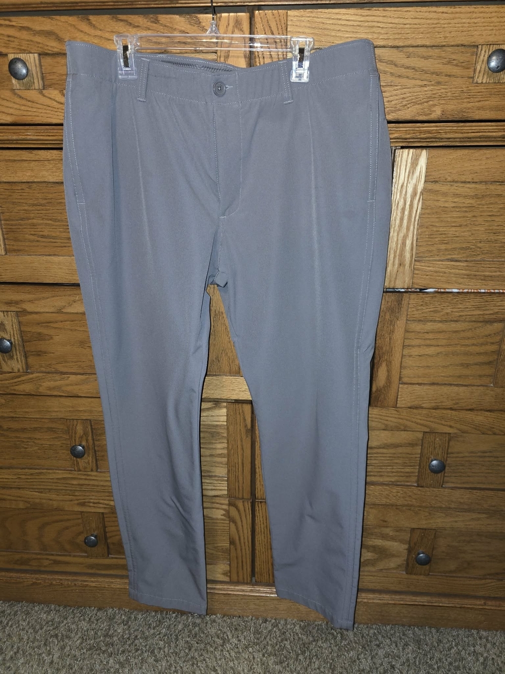 Columbia Men's Slate Gray Stretch Chinos